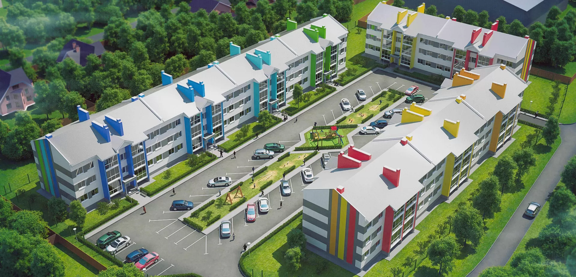 Жилой комплекс Весенний Высокая гора