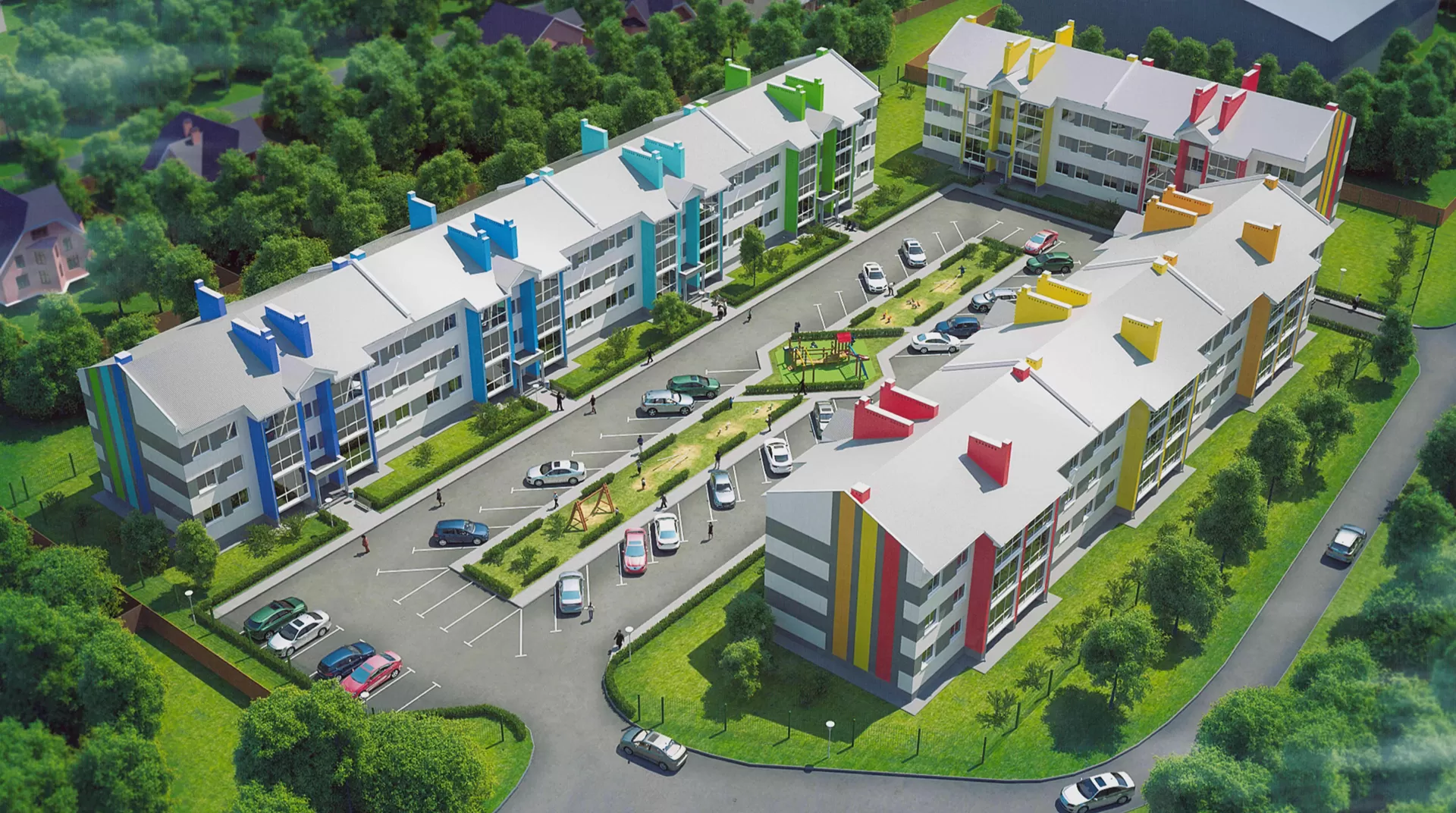 Жилой комплекс Весенний Высокая гора